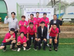 서동용 의원, 구례군 장애인복지관장배 축구대회 축하 격려 기사 이미지