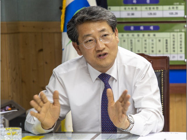 김순호 구례군수 신년 인터뷰 기사 이미지