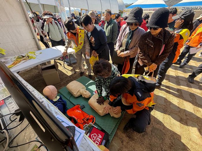 구례소방서, 산수유꽃축제 119안전체험장 운영