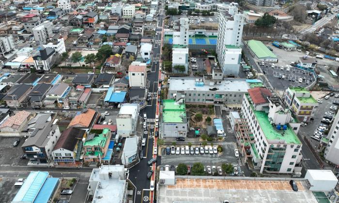 구례군, 노인보호구역 보도 개설로 어르신 보행 안전 확보