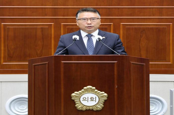 선상원 구례군의원 대표발의 「지방의회법」 연내 제정 촉구 건의안 채택
